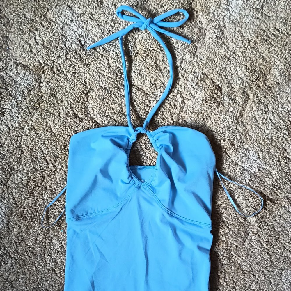 Abercrombie Bodysuit with Adjustable Keyhole Neckline
